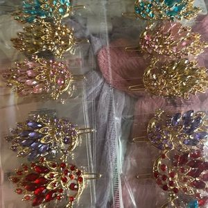 12 docena de ganchos de colores